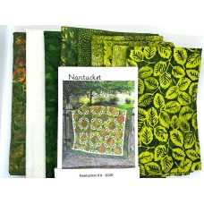 Nantucket Quilt Kit - Finished Size 66" x 82" Twin with Pattern